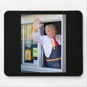 Tapis De Souris Salut, obtenez votre burger Donald Trump cuisine d