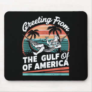 Tapis De Souris Salutation Chill Du Golfe De L'Amérique Américaine