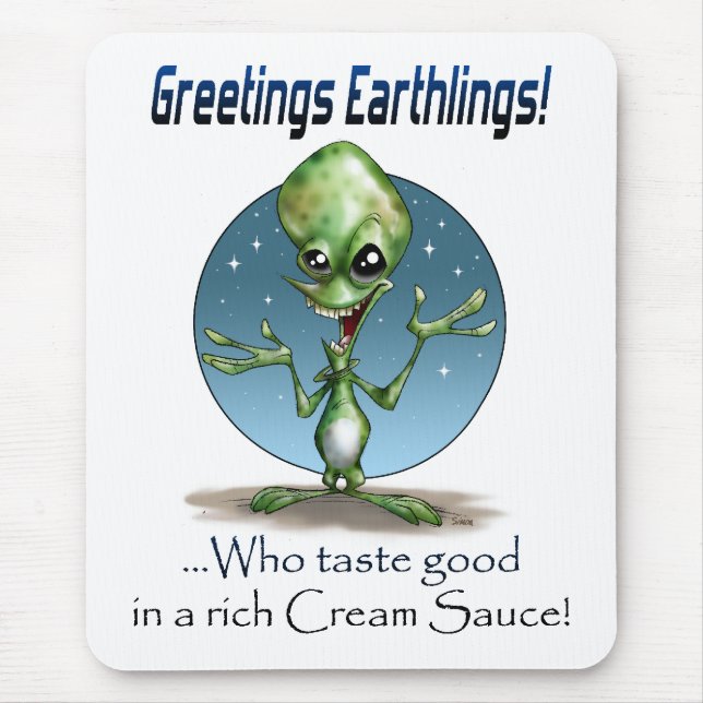 Tapis De Souris Salutations ! (Devant)