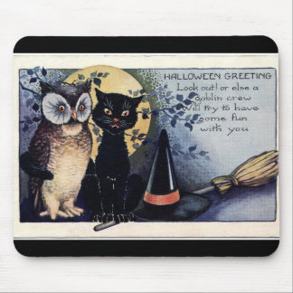 Tapis De Souris Salutations de Halloween !