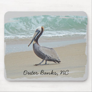 Tapis De Souris Salutations des banques extérieures OBX NC