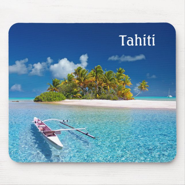 Tapis De Souris Salutations du Tahiti (Devant)