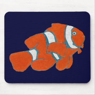 Tapis De Souris salwater tropcal clown fish