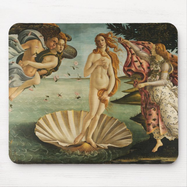 Tapis De Souris Sandro Botticelli - La naissance de Vénus (Devant)