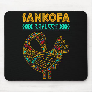 Tapis De Souris Sankofa Histoire Noire Afro Africaine Fierté Homme