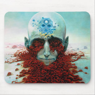 Tapis De Souris Sans titre (Décomposition) par Zdzislaw Beksinski