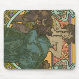Tapis De Souris Sans titre par Alphonse Mucha (1902)