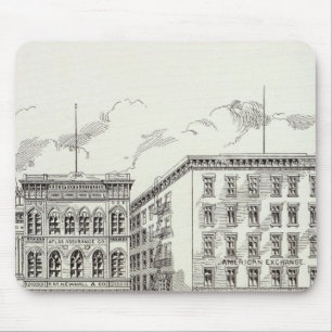 Tapis De Souris Sansome West side California et Sacramento