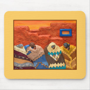 Tapis De Souris Santa Fe rêvant - Mousepad
