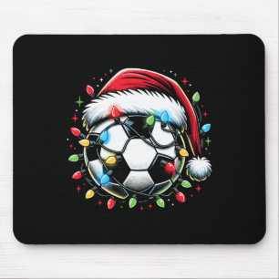 Tapis De Souris Santa Football Byll Amoureux de Noël