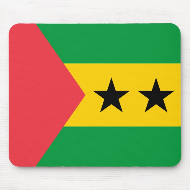 Tapis De Souris Sao Tome and Principe Flag (Devant)