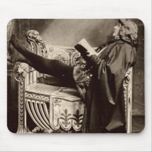 Tapis De Souris Sarah Bernhardt (1844-1923) comme Hamlet dans le
