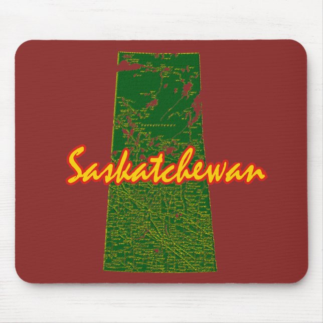 Tapis De Souris Saskatchewan (Devant)