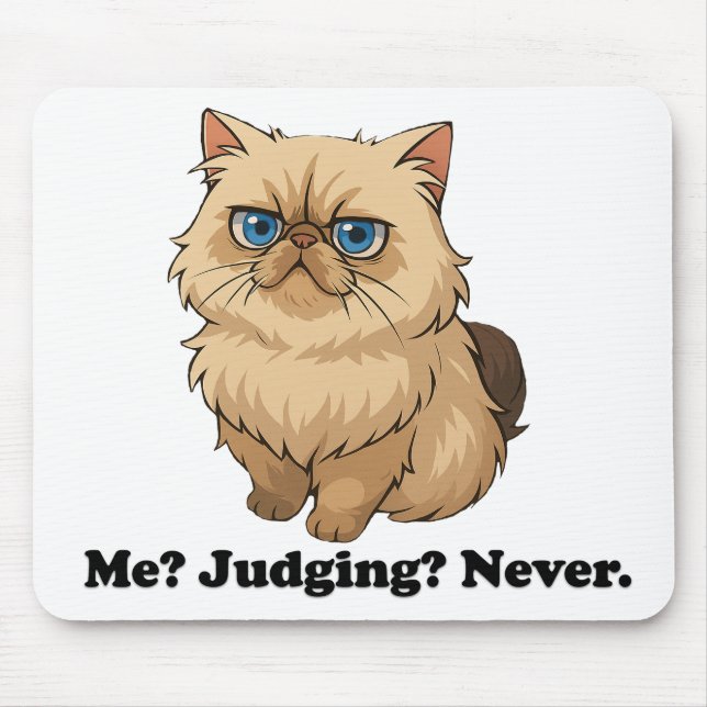 Tapis De Souris Sassy Cat Mousepad (Devant)