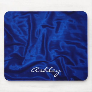 Tapis De Souris Satin Bleu - Ordinateur Mousepad