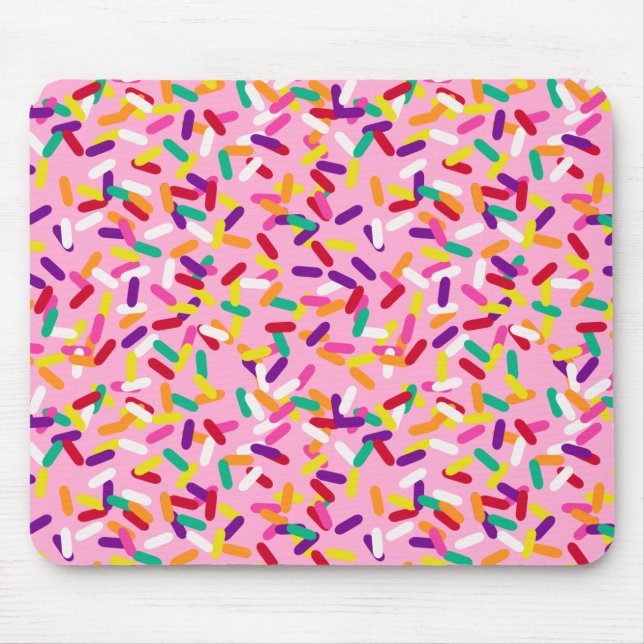 Tapis De Souris Saupoudrer de fraises (Devant)
