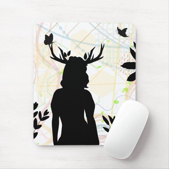 Tapis De Souris Sauvage avec la nature (Avec souris)