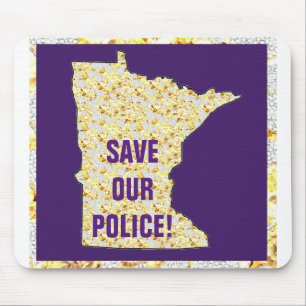 TAPIS DE SOURIS SAUVER NOTRE POLICE