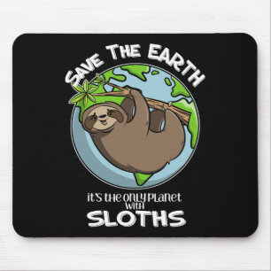 Tapis De Souris Sauvez la Terre C'est la seule planète avec des fe