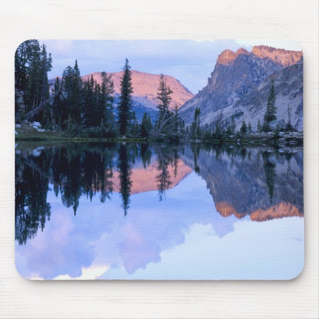 Tapis De Souris Sawtooth Wilderness, Idaho.États-Unis Cumulus (Devant)