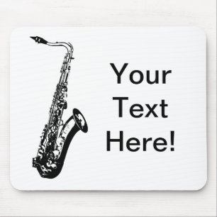 Tapis De Souris Saxophone personnalisé