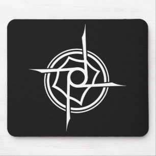 Tapis De Souris Sceau Tribal Géométrique - Emblème d'Étoile Abstra