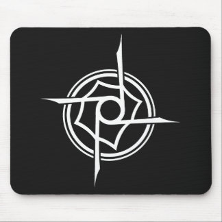 Tapis De Souris Sceau Tribal Géométrique - Emblème d'Étoile Abstra