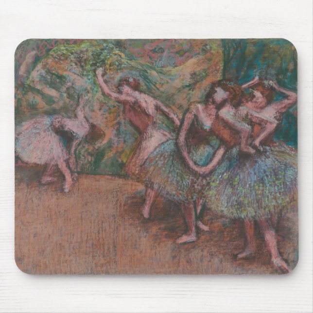 Tapis De Souris Scène de ballet d'Edgar Degas | (Devant)