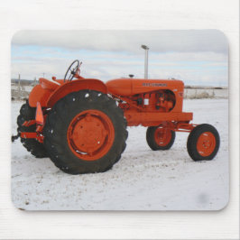 Tapis De Souris Scène Mouspad de neige de tracteur d'Allis