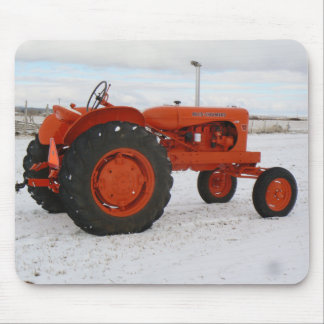 Tapis De Souris Scène Mouspad de neige de tracteur d'Allis