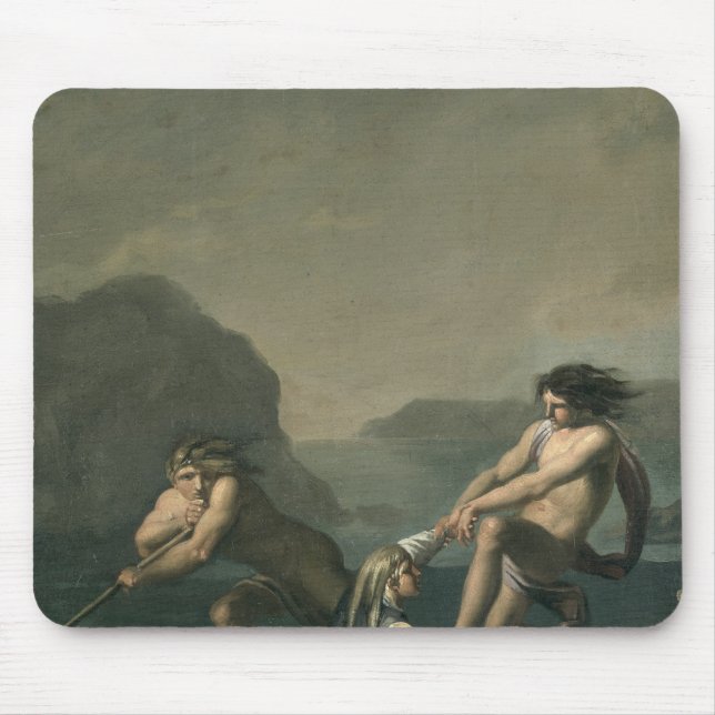 Tapis De Souris Scènes 'de Journey souterrain de Niels Klim (Devant)