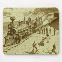 Scènes sur le chemin de fer de Pacifique des