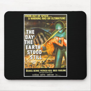 Tapis De Souris Sci Fi Robot Halloween Earth Invasion Science Fich
