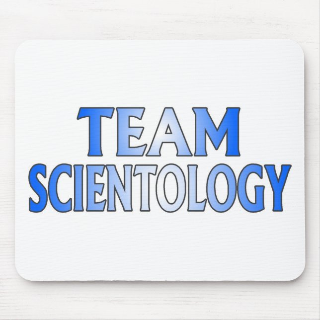 Tapis De Souris Scientology d'équipe (Devant)