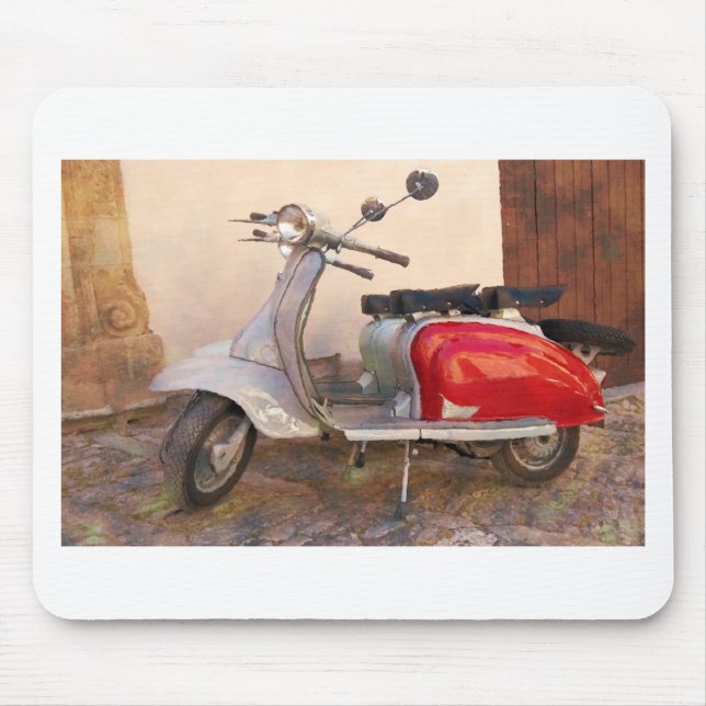 Tapis De Souris Scooter d'Impressitaly Lambretta (Devant)