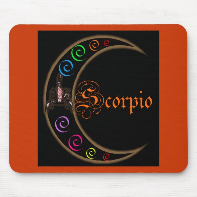 Tapis De Souris Scorpio Moons (Devant)