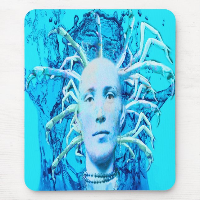 Tapis De Souris Scorpion bleu (Devant)