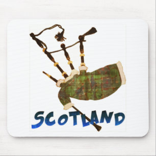 Tapis De Souris Scotland Bagpipes