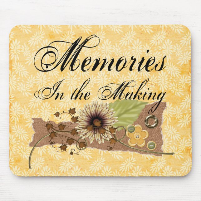 Tapis De Souris Scrapper - fabricant de mémoire (Devant)