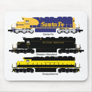 Tapis De Souris SD40 locomotive électrique diesel Mousepad