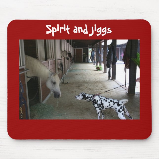 Tapis De Souris Se rappeler l'esprit et la réunion de Jiggs (Devant)