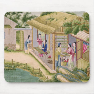 Tapis De Souris Se renseigner sur des vers à soie