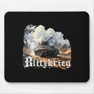 Tapis De Souris Seconde Guerre mondiale Blitzkrieg