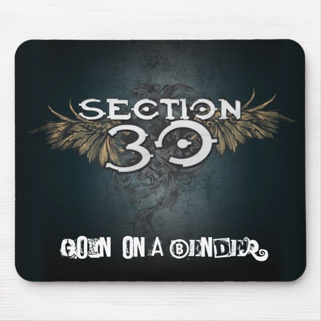 Tapis De Souris Section 30 Mousepad (Devant)