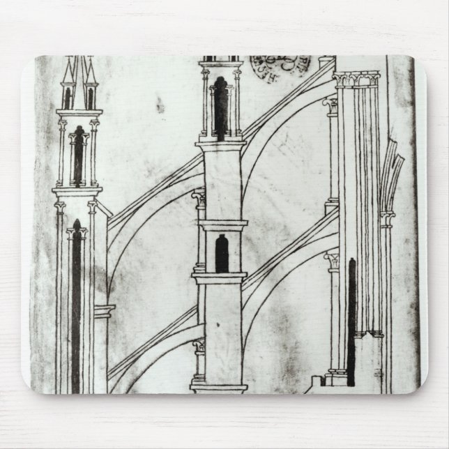 Tapis De Souris Section du mur et de la voûte (Devant)