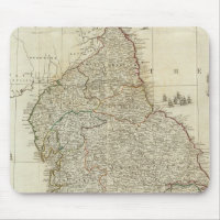 Section nord de l'Angleterre et du pays de Galles