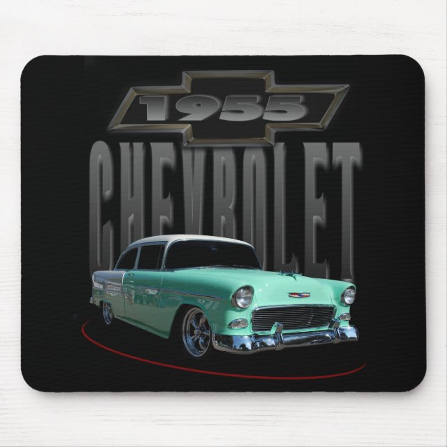 Tapis De Souris Sedan vert 1955 (Devant)