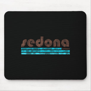 Tapis De Souris Sedona arizona rétro vintage météo randonnée
