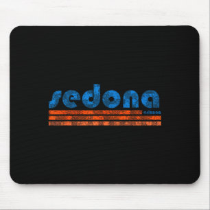 Tapis De Souris Sedona arizona rétro vintage patiné randonnée