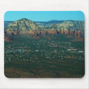 Tapis De Souris Sedona et Coffee Pot Rock vus d'en haut